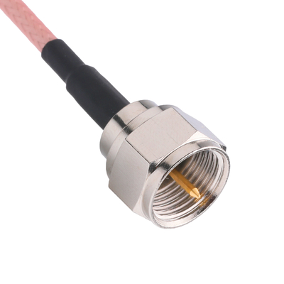 RG-179 Rf Coaxial Cable 75 OHMS TE 5415226-1 To Amphenol Connex 222114-10 ROHS